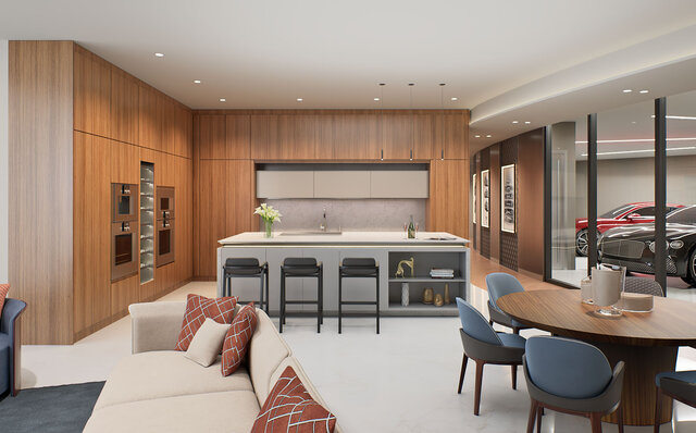 クルマに乗ったままエレベーターで自宅フロアに移動可能──「ベントレーレジデンス」がマイアミに誕生へ｜BENTLEY