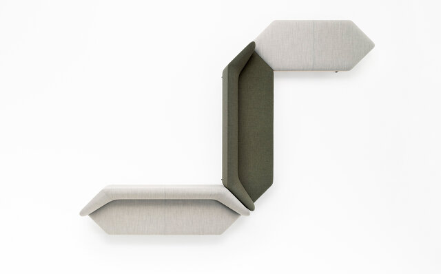 リング、ジグザク、タイル状。組み合わせを自在に楽しめるソファシステム『Calisson』|arti リング、ジグザク、タイル状。組み合わせを自在に楽しめるソファシステム『Calisson』|arti