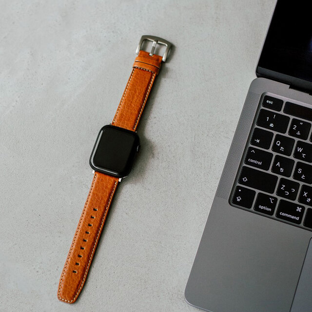 経年変化を存分に楽しめる日本のオイルヌメ革で上質感をプラス!「Apple Watch専用レザーバンド」|TSUCHIYA‐KABAN 経年変化を存分に楽しめる日本のオイルヌメ革で上質感をプラス!「Apple Watch専用レザーバンド」|TSUCHIYA‐KABAN