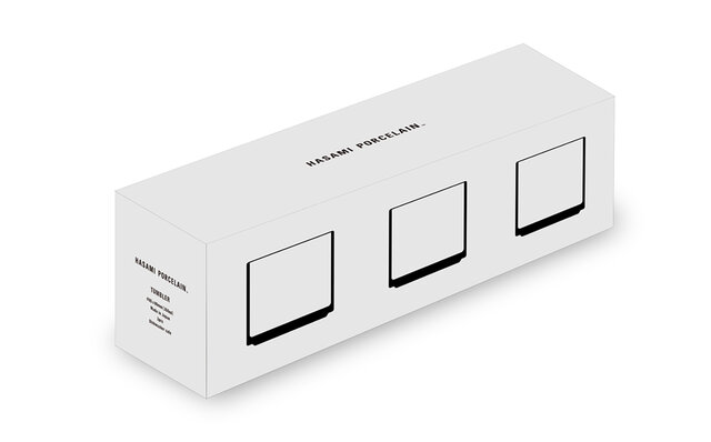 滑らかな口当たりとスタッキングが特徴。ブランド初となるガラス製タンブラー｜HASAMI PORCELAIN