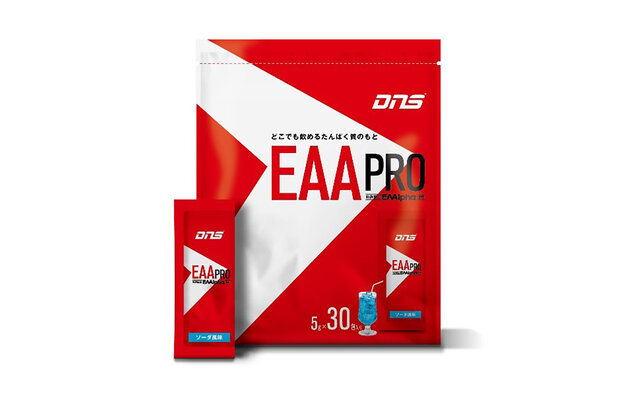 少量で効率的な身体づくりをサポート。どこでも飲めるたんぱく質のもと「EAA PRO」が登場|DNS 少量で効率的な身体づくりをサポート。どこでも飲めるたんぱく質のもと「EAA PRO」が登場|DNS