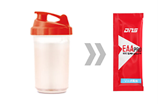 少量で効率的な身体づくりをサポート。どこでも飲めるたんぱく質のもと「EAA PRO」が登場|DNS 少量で効率的な身体づくりをサポート。どこでも飲めるたんぱく質のもと「EAA PRO」が登場|DNS