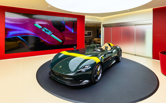 アジア最大級のスペースに最新のフェラーリの世界観を表現──フェラーリショールームがオープン|Ferrari アジア最大級のスペースに最新のフェラーリの世界観を表現──フェラーリショールームがオープン|Ferrari