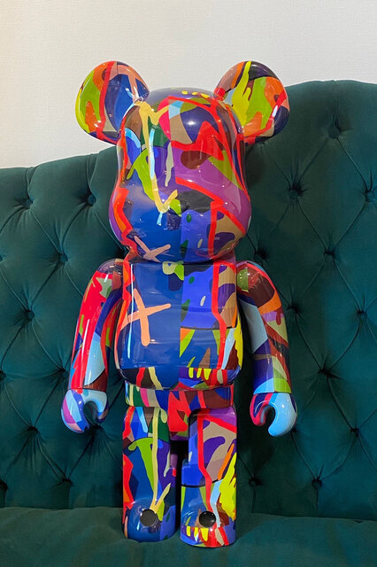 SEKAI NO OWARIのFukase氏が手がけるBAD MOOD × atmosのBE@RBRICK 1000％が発売中 | MEDICOM TOY