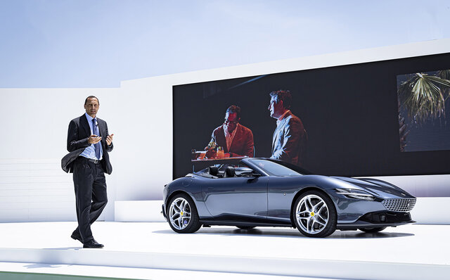 ローマ スパイダーが日本初上陸──再解釈したイタリアン・シックと最新テクノロジーの融合｜Ferrari