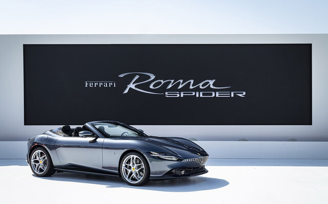ローマ スパイダーが日本初上陸──再解釈したイタリアン・シックと最新テクノロジーの融合｜Ferrari