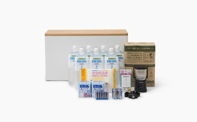 未来の「もしも」に備えを。防災のための備蓄品収納ボックスブランド|IF 未来の「もしも」に備えを。防災のための備蓄品収納ボックスブランド|IF
