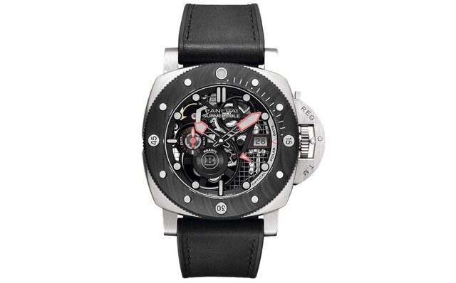 100%リサクルチタンで軽量化を実現!「サブマーシブル Sブラバス eチタニオ™」|PANERAI 100%リサクルチタンで軽量化を実現!「サブマーシブル Sブラバス eチタニオ™」|PANERAI