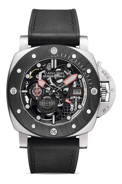 100%リサクルチタンで軽量化を実現!「サブマーシブル Sブラバス eチタニオ™」|PANERAI 100%リサクルチタンで軽量化を実現!「サブマーシブル Sブラバス eチタニオ™」|PANERAI
