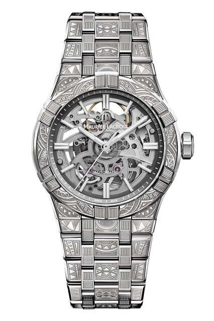 世界限定500本。「アイコン スケルトン アーバン トライブ」｜MAURICE LACROIX