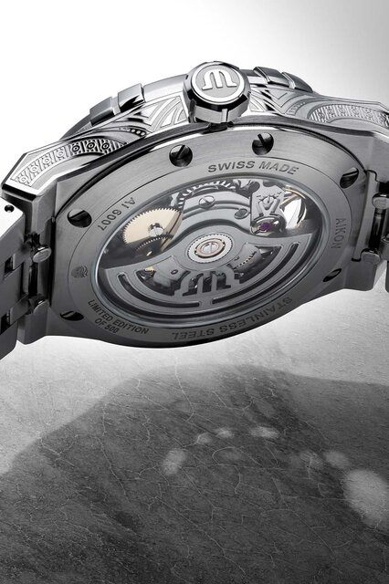 世界限定500本。「アイコン スケルトン アーバン トライブ」｜MAURICE LACROIX