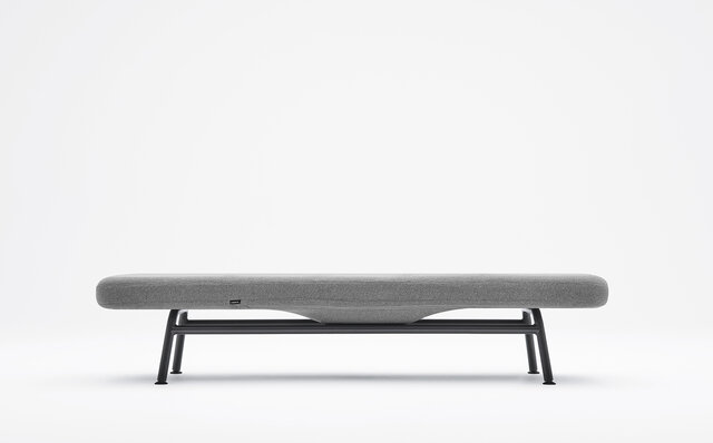 ベンチ、寝椅子、ラウンジチェアと形状が変化。多機能ソファベンチ「BARS」｜&MEDICAL