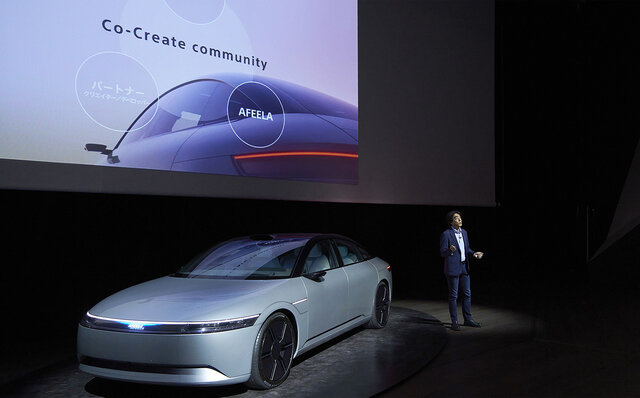 ソニー・ホンダモビリティがデジタルガジェット感覚のBEV「アフィーラ」をジャパンプレミア｜Sony Honda Mobility AFEELA