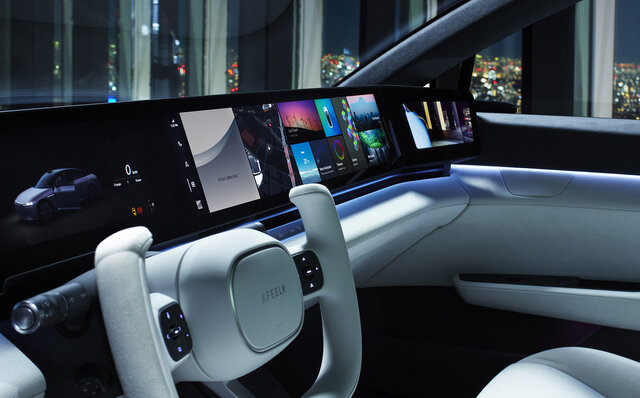 ソニー・ホンダモビリティがデジタルガジェット感覚のBEV「アフィーラ」をジャパンプレミア｜Sony Honda Mobility AFEELA