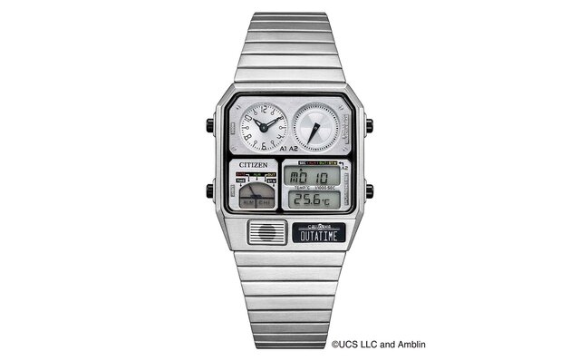 ユニバーサル名作映画とのコラボレーションによるアナデジテンプが数量限定で登場｜CITIZEN