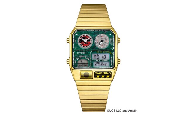 ユニバーサル名作映画とのコラボレーションによるアナデジテンプが数量限定で登場｜CITIZEN