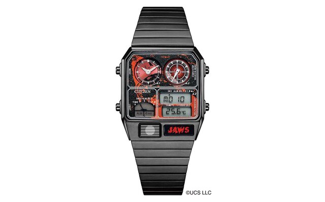 ユニバーサル名作映画とのコラボレーションによるアナデジテンプが数量限定で登場｜CITIZEN