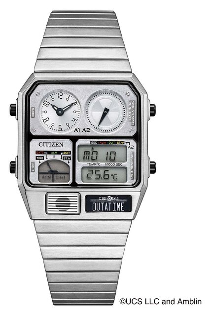 ユニバーサル名作映画とのコラボレーションによるアナデジテンプが数量限定で登場｜CITIZEN