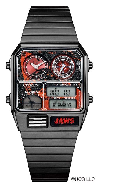 ユニバーサル名作映画とのコラボレーションによるアナデジテンプが数量限定で登場｜CITIZEN