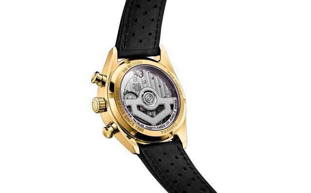 カレラ60周年の集大成を飾る、渾身のゴールドカラーモデルが登場|TAG HEUER カレラ60周年の集大成を飾る、渾身のゴールドカラーモデルが登場|TAG HEUER