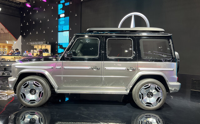 メルセデス・ベンツがBEVのGクラスコンセプトモデル「コンセプトEQG」を日本初披露|Mercedes Benz メルセデス・ベンツがBEVのGクラスコンセプトモデル「コンセプトEQG」を日本初披露|Mercedes Benz