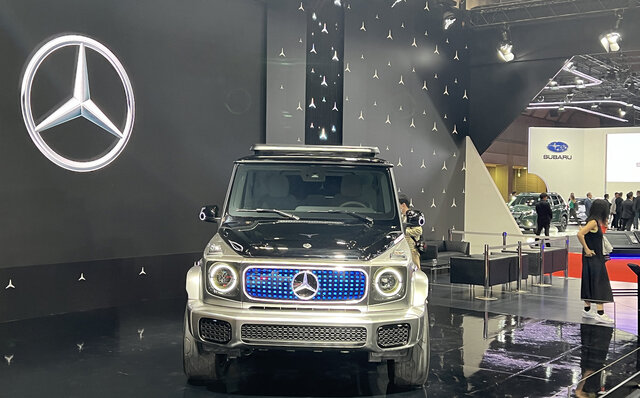 メルセデス・ベンツがBEVのGクラスコンセプトモデル「コンセプトEQG」を日本初披露|Mercedes Benz メルセデス・ベンツがBEVのGクラスコンセプトモデル「コンセプトEQG」を日本初披露|Mercedes Benz