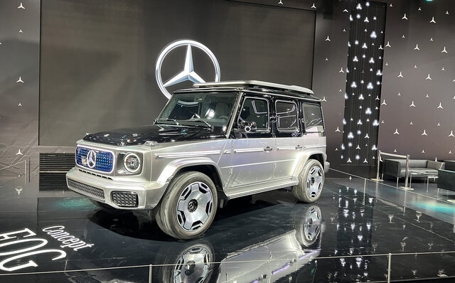 メルセデス・ベンツがBEVのGクラスコンセプトモデル「コンセプトEQG」を日本初披露|Mercedes Benz メルセデス・ベンツがBEVのGクラスコンセプトモデル「コンセプトEQG」を日本初披露|Mercedes Benz