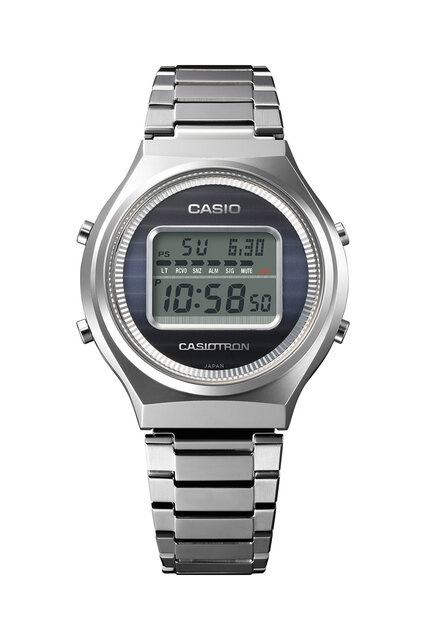 時計事業50周年記念。カシオ初の腕時計「カシオトロン」の復刻ウオッチが登場｜CASIO