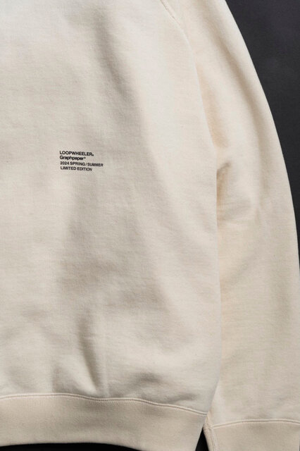 GraphpaperとLOOPWHEELERがコラボレーション。墨絵をモチーフにしたスウェットが登場|LOOPWHEELER GraphpaperとLOOPWHEELERがコラボレーション。墨絵をモチーフにしたスウェットが登場|LOOPWHEELER