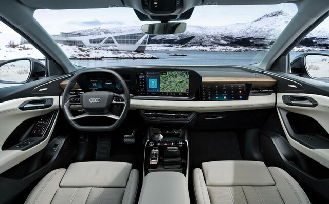 ポルシェとの共同開発によるBEV向け新世代プラットフォームを採用した「Q6 e-tron」|Audi ポルシェとの共同開発によるBEV向け新世代プラットフォームを採用した「Q6 e-tron」|Audi