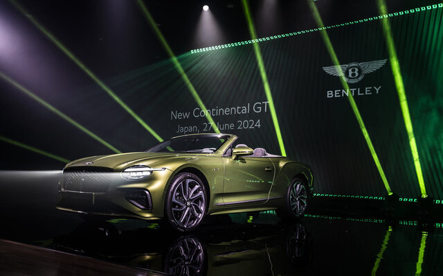 ベントレー史上もっともパワフルなコンチネンタルGTがジャパンプレミア