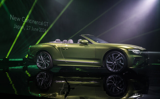ベントレー史上もっともパワフルなコンチネンタルGTがジャパンプレミア