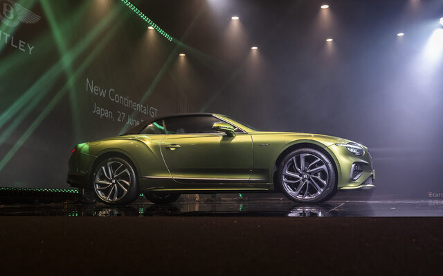 ベントレー史上もっともパワフルなコンチネンタルGTがジャパンプレミア