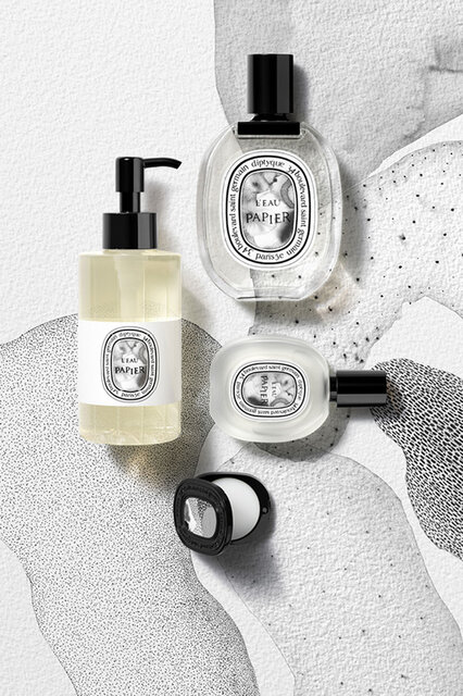 ロー パピエの世界が拡張。ウォッシュジェルやキャンドルがコレクションに加わる｜Diptyque