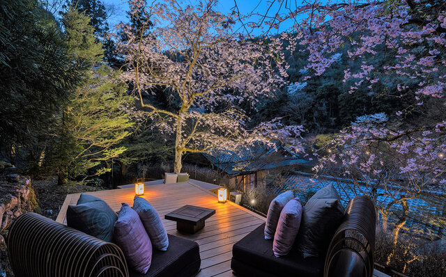 星のや|現代日本で最も洗練された桜を愛でる体験 星のや|現代日本で最も洗練された桜を愛でる体験