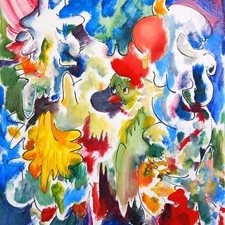 “浮遊感”をテーマとした樽井英樹の新作個展『Flapping Colors』｜ART
