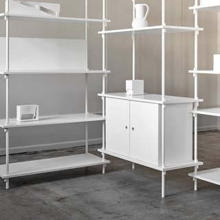 自由自在に構築できる革新的ラックに新色とオプションパーツが登場｜MOEBE