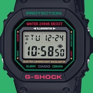 恋人たちに贈る、’90s風のポップなドット絵のクリスマス限定ペアウオッチ|G-SHOCK