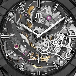 レッド・ドット・デザイン賞2019を受賞した「アイコン オートマティック スケルトン ブラック」｜MAURICE LACROIX