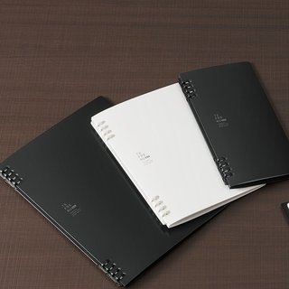 書く時に“リングが手にふれない”ノート。ビジネス向けの「テフレーヌ ビズ」｜KINGJIM