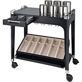 ワイン&シャンパーニュラバーに向けたエレガントな専用ワゴン | Christofle