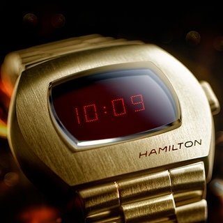 時計史に燦然と輝く世界初のLEDデジタルウオッチ「ハミルトン PSR」が復刻|HAMILTON