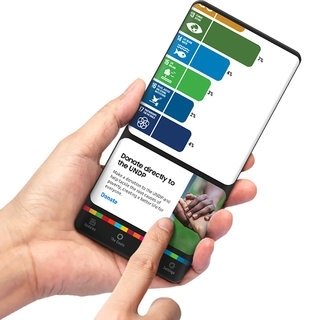 SDGsの存在を身近にする「THE GLOBAL GOALS」アプリ｜Galaxy