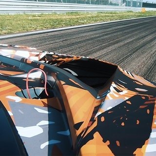 ランボルギーニ、2020年夏公開予定のサーキット専用ハイパーカーのテスト走行を開始｜Lamborghini