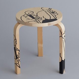 長場雄とのコラボスツール発売 ・ライブペインティングをインスタグラムで動画配信｜Artek