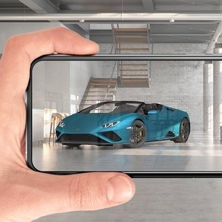 ランボルギーニ がAR（拡張現実）を使った「ウラカンEVO RWDスパイダー」発表会を開催｜Lamborghini