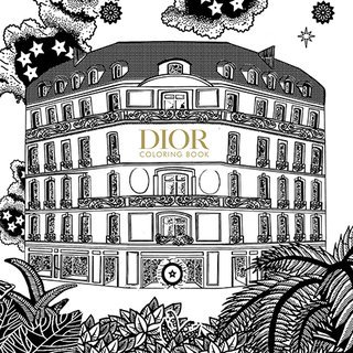 ディオールが外出自粛のおうち時間に塗り絵を無料配布｜DIOR
