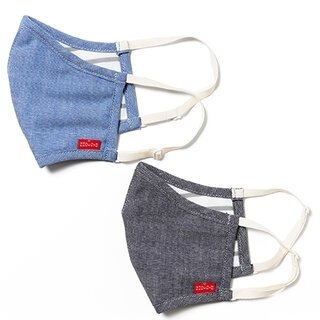 ひんやり素材を使用した、Made in Japanのシャンブレーマスク｜BIG JOHN