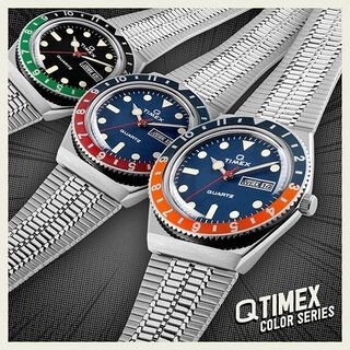 「タイメックス キュー」に新色2モデルが登場｜TIMEX