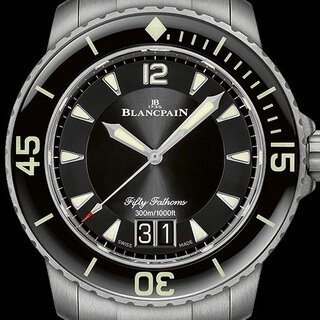 ブランパンの「フィフティ ファゾムスラージデイト」がチタン製ブレスレットで登場|BLANCPAIN